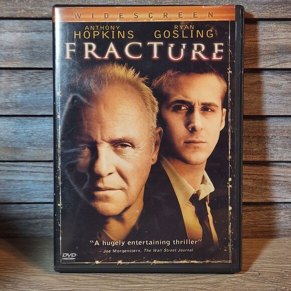 Fracture dvd Anthony Hopkins Ryan Gosling DVD Movie Crime Thriller - Picture 1 of 5